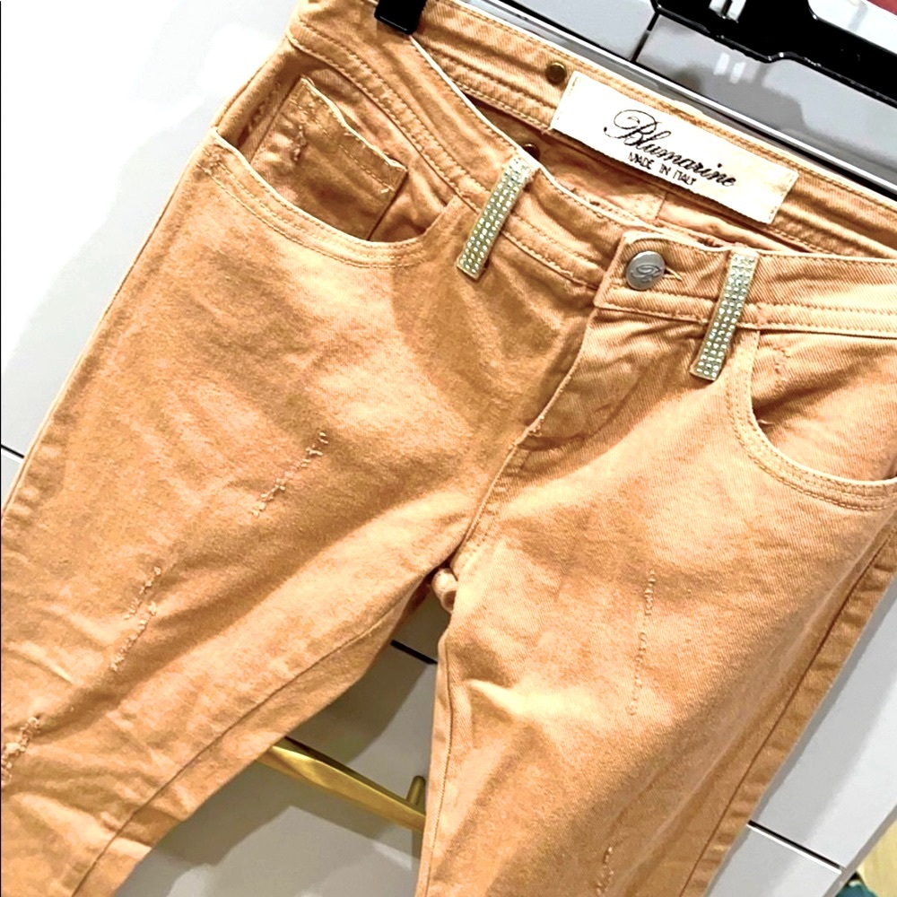 Brand New Authentic Blumarine beige jeans/ pants.